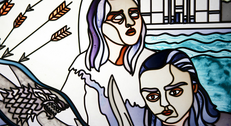 Irland Buntglas Game of Thrones Foto Tourism Ireland